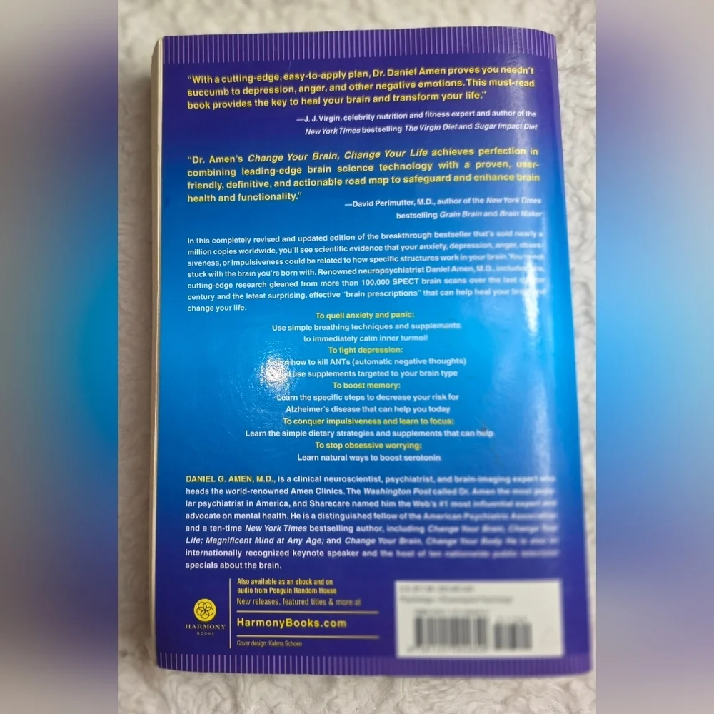 r. Daniel Amen Brain Health Book Bundle : Magnificent Mind & Change your Brain